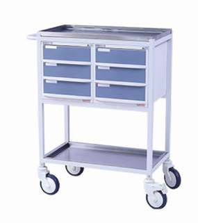 Drug Trolley  (6 Drawer)